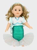 Meerjungfrauen-Outfit für die Puppe Adèle TATENUSIR / 20EZEND1TEN213