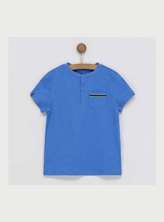 Blaues kurzärmeliges T-Shirt RATICAGE3 / 19E3PGL3TMC201