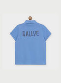Blaues Polohemd ROGIAGE / 19E3PGH1POL706