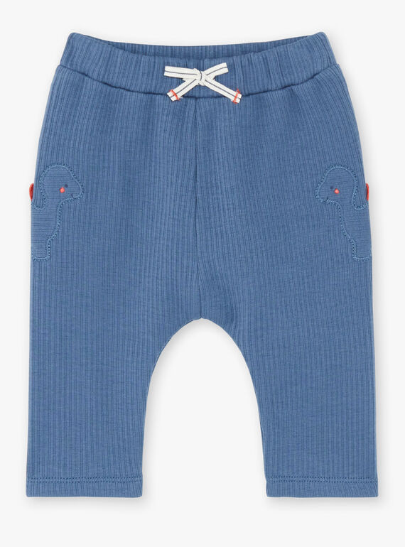 Baby Junge Enzianblau Hose ZAEDDY / 21E1BGB1PANC230