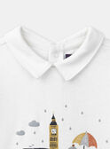 Poloshirt mit langen Ärmeln und Aufdruck LAFRANKLIN / 24H1BGK1POL001