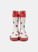 Regenstiefel mit Blumenprint NIBOTETTE / 25F10PF11D0C001