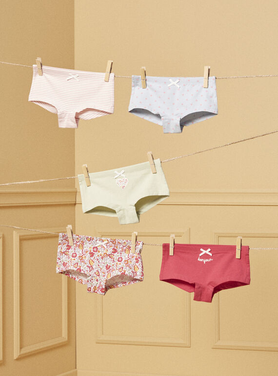 5er-Pack Shortys LUIBOETTE / 24H5PF52SHY001