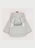 Grau melierte Jacke RYARNO / 19E0CG11VES943