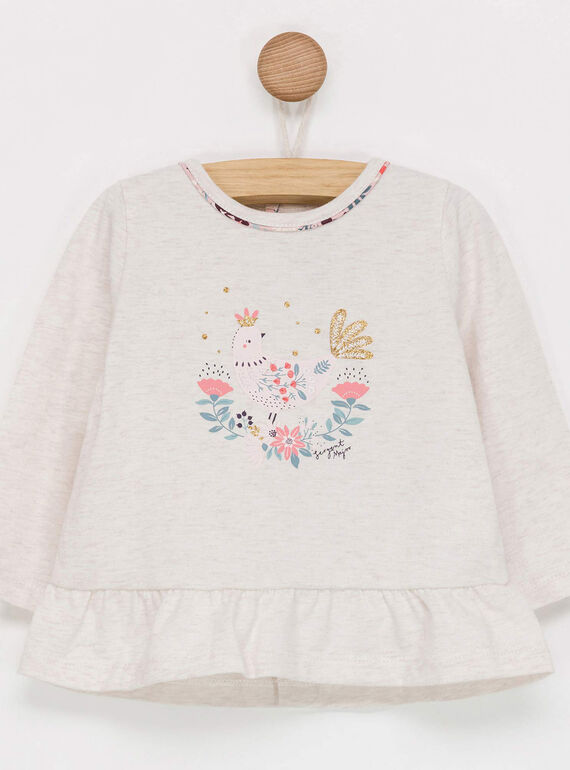 Ivory T-shirt PAPOLY / 18H1BFP1TML005