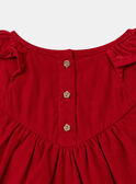 Bestickte Bluse aus Cord LALETTE / 24H2PFR1CHEF505