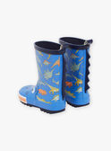 Blaue Gummistiefel mit Dinosaurier-Print FEPLUIAGE / 23N10PG11D0C208