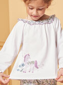 Einhorn-Pyjama aus Jersey LUICHETTE / 24H5PF33PYJ005