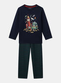 Pyjama aus Doppeljersey mit Weltraummotiven MUIFUSAGE / 25E5PGE4PYJC243