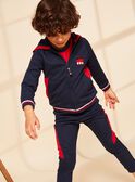 Kapuzen-Sweatshirt mit Stickerei M in marineblau FRIBORAGE / 23E3PGJ3JGH070