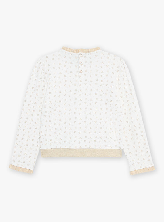 Langärmeliges Sweatshirt mit Blumenmuster DAEDETTE / 22H2PF61SWE005