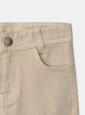 Beige Cargo-Hose MEDIAGE / 25E3PG81PAN806