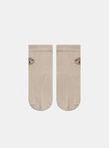Einfarbige Socken mit Bärenkopf  LAFILOU / 24H4BGK2SOQ080