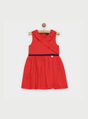 Rotes Trägerkleid RELINETTE / 19E2PFE1CHS050