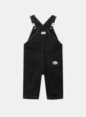 Schwarze Denim-Latzhose LAFLAVIEN / 24H1BGK1SALK003