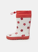 Regenstiefel mit Blumenprint NIBOTETTE / 25F10PF11D0C001