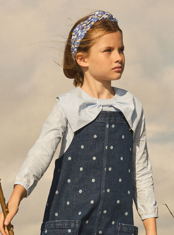 Bluse mit Schleifenkragen MELURETTE / 25E2PF81CHE114