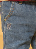 Jeans mit Fleece-Futter LASERGE / 24H1BGR2PANP269