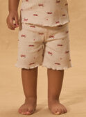 Set aus T-Shirt und Radlerhose mit Leopardenmuster MAZIRA / 25E1BFR1ENS808