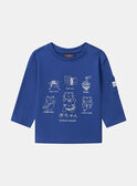 Langärmeliges T-Shirt mit Katzen MACONNOR / 25E1BG81TMLC209