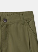 Bermuda-Shorts in Khaki MLESCOTAGE / 25E3PGO2BER604