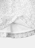 Tüllkleid mit bestickten Blumen MRELEFETTE / 25E2PFL3ROB001