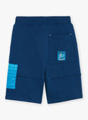 Marineblaue Bermuda-Shorts FLYNUAGE / 23E3PGR2BER715