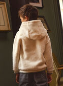 Kapuzen-Sweatshirt Schaffell-Imitat LADOTAGE / 24H3PGQ1SWE811