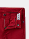 Jeans, rot, Jungen NOCINAGE / 25H3PGP1PAN510