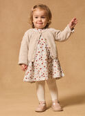 Melierte Strickjacke mit Blumen  MABELLE / 25E1BF71CAR006
