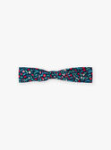 Blaues Enten-Stirnband für Mädchen mit Blumendruck BOMAETTE / 21H4PF91BAN714