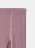 Jacquard-Strumpfhose in Mauve MAJOUETTE / 25E4PF72COL328