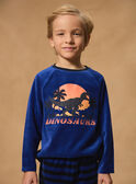 Dino-Pyjama aus Nicki MUIVELAGE / 25E5PGE6PYJC209