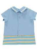 Blauer Strampler RENATHAN / 19E5BGJ1GREC208