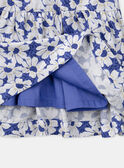 Gesmoktes Kleid mit Blumenmuster MESMOKETTE / 25E2PF81ROBC238