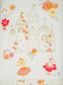 Bettwäschegarnitur Prinzessin mit Blumenprint, ecru TIPARURCHA / 20EZEN72PLC000