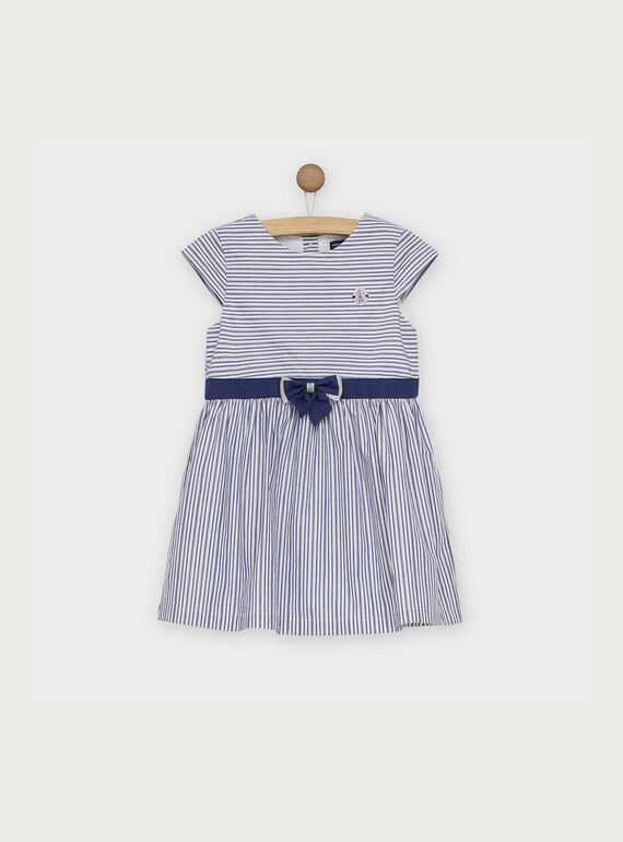 Marineblaues Kleid RYCACETTE / 19E2PFT2ROB070
