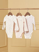 Set mit 3 langärmligen Bodys LEANASTASIA / 24H5BF51BDL001