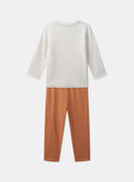 Beige melierter Pyjama LUIDINAGE / 24H5PG31PYJA011