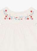T-Shirt aus Jersey mit Blumenstickereien FALESLI / 23E1BFC1TEE001