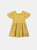 Gelbes Kleid mit Zitronenmotiven KOROBETTE / 24E2PFD2ROB107