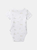 White BODYSUIT MONRAN / 25E0NMI1BOD000