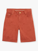 Reguläre Bermuda-Shorts, rot FLIPRAGE / 23E3PGP3BERE406