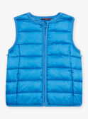 Kind Mädchen 2-in-1 blauer Regenmantel CLAFLETTE / 22E2PFG1IMP208
