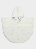 Weißes Babybadetuch RYAUDRY / 19E0AM11CDB001