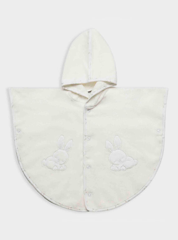 Weißes Babybadetuch RYAUDRY / 19E0AM11CDB001