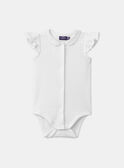 Body aus Lochstrick mit Kragen  MAFAUSTINE / 25E1BFL1BOD001