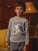 Graues T-Shirt Ritter  LADOUBAGE / 24H3PGQ1TMLJ920