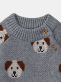 Jacquard-Pullover Hunde LAOREL / 24H1BGQ1PUL943
