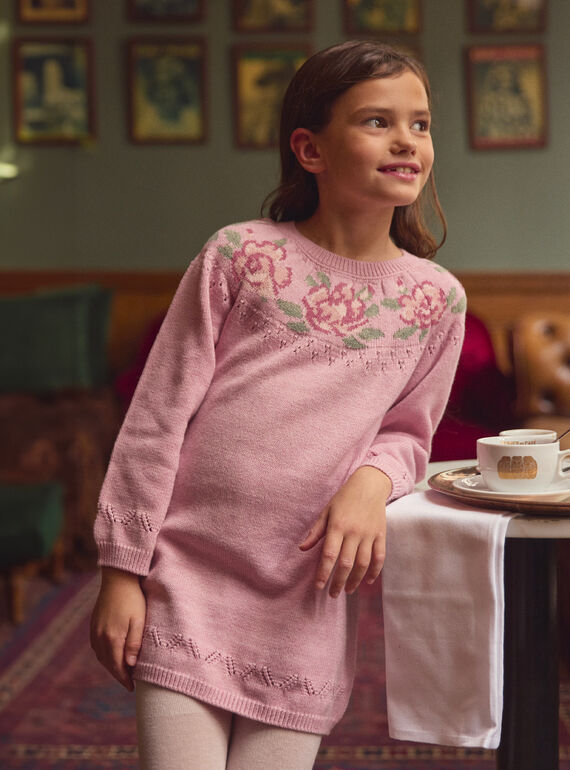 Pulloverkleid in Rosa   LADORETTE / 24H2PFQ2ROBD329